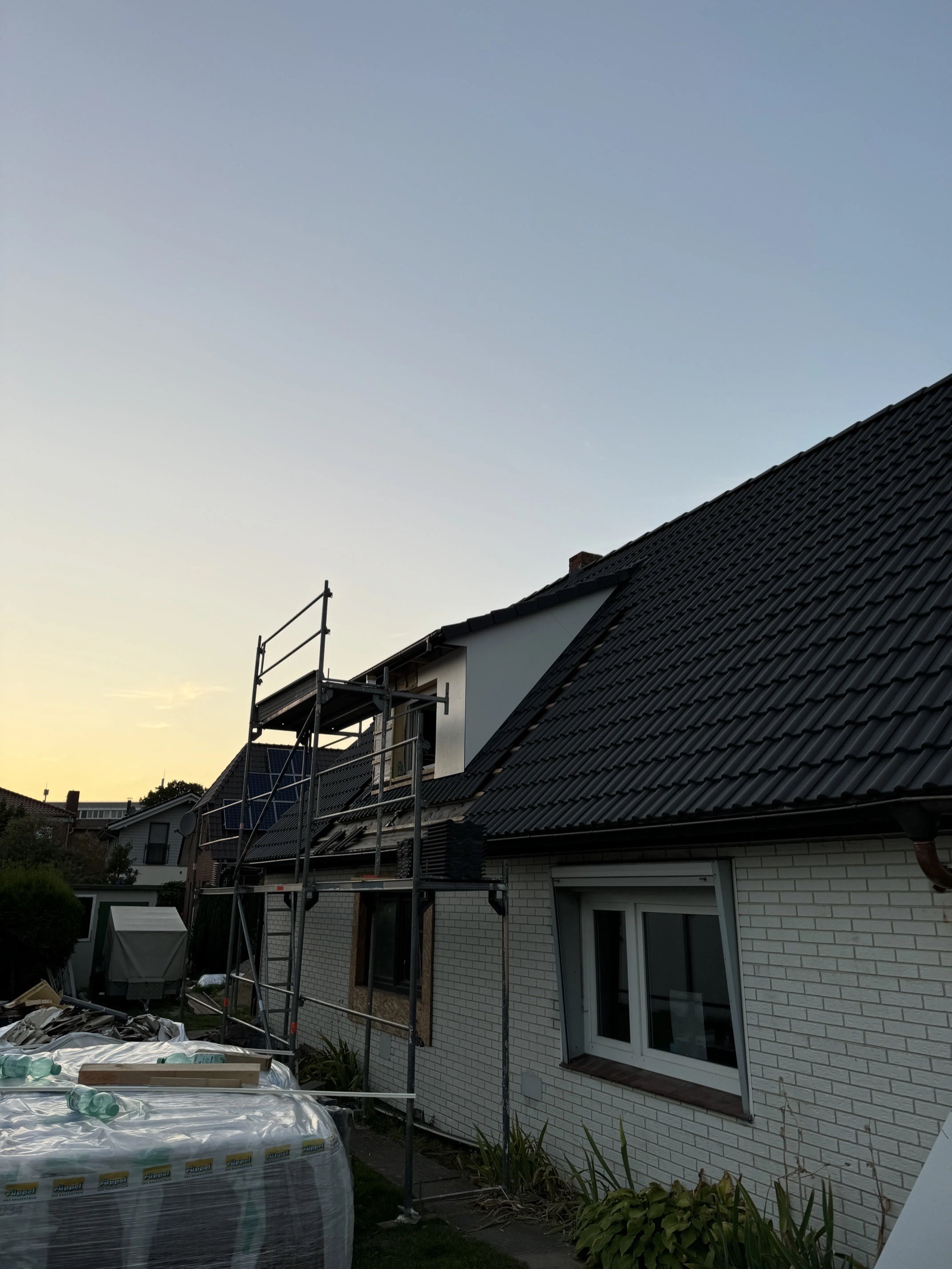 Dachgaube Neubau