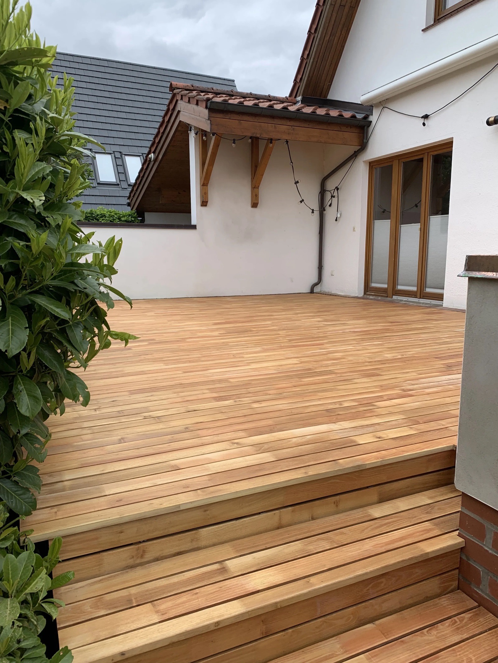 Holzterrasse